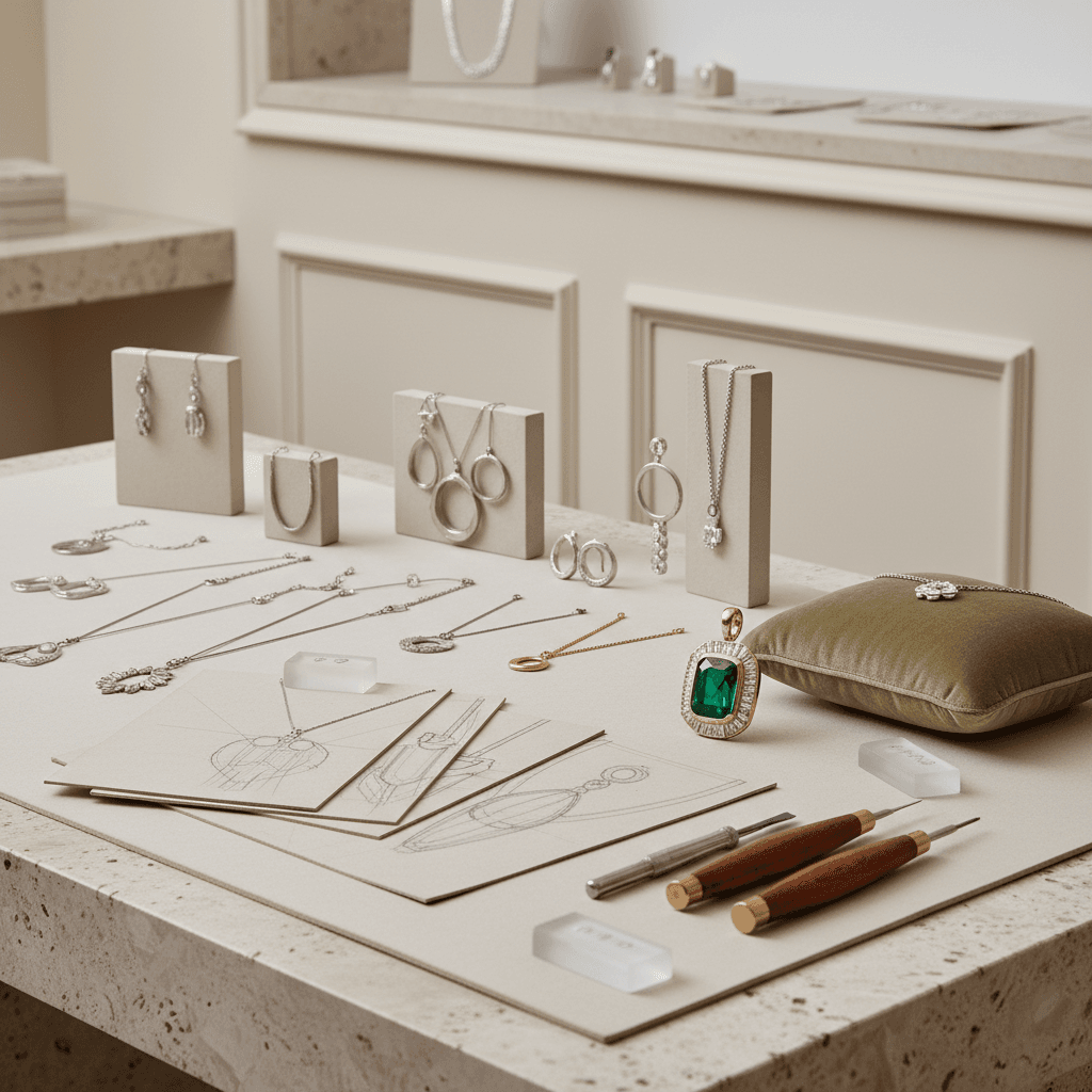Brillaraa premium jewellery manufacturing presentation