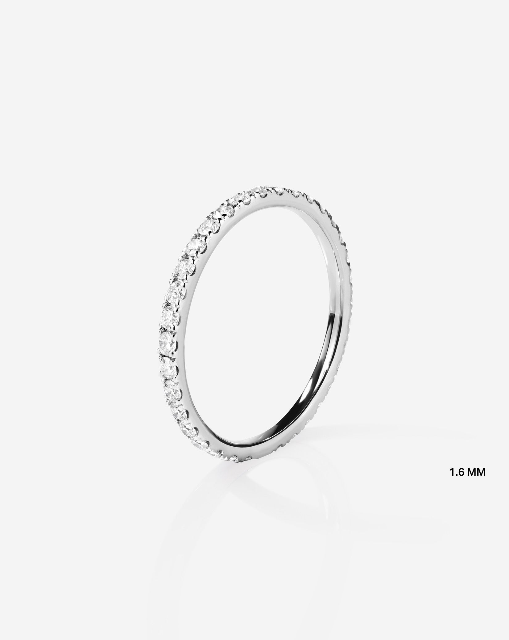 Thin Pavé Band