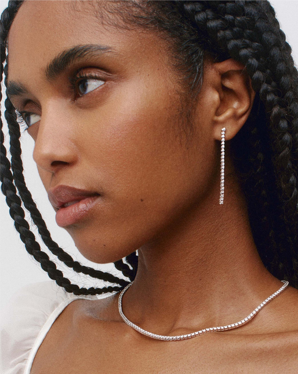 Tennis Trio Earrings
