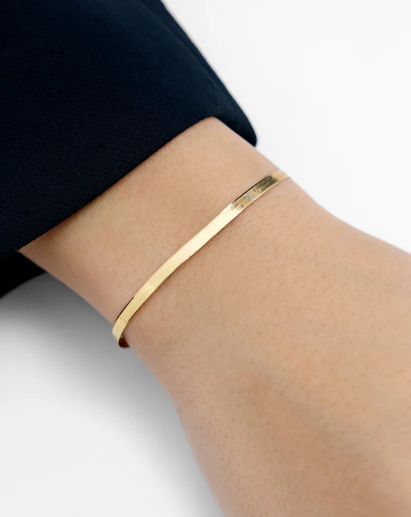 Herringbone Chain Bracelet