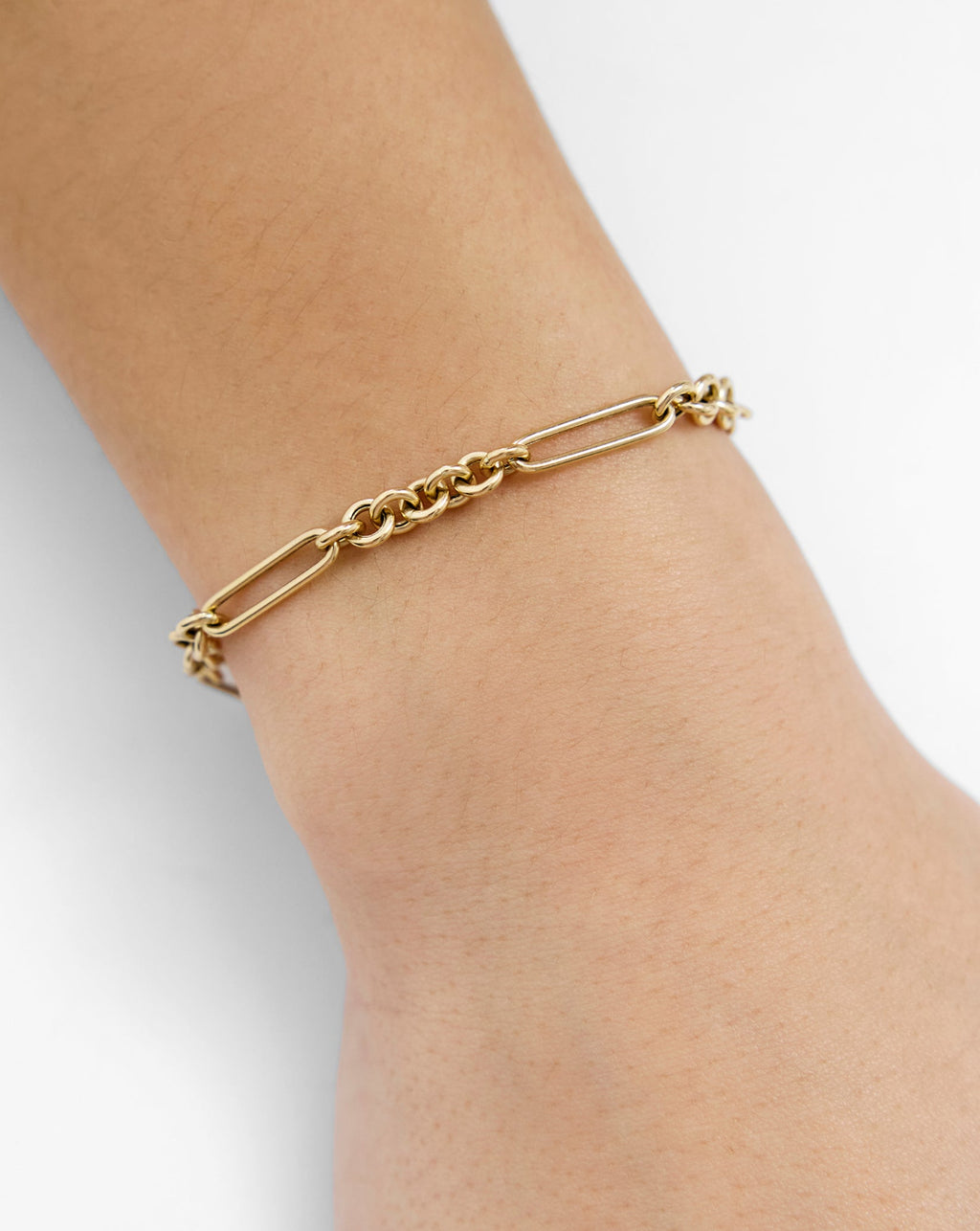 Mixed Link Chain Bracelet