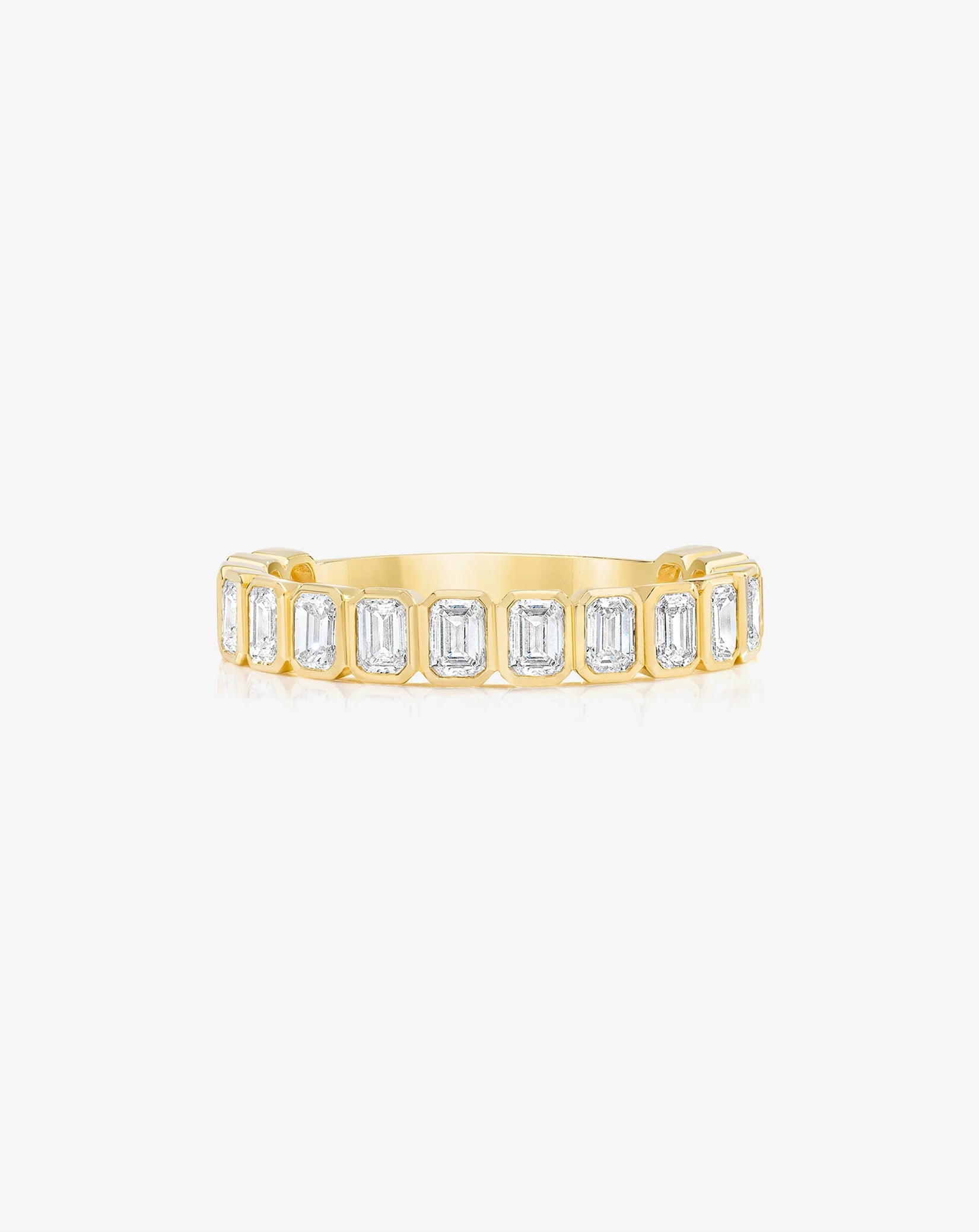 Emerald Bezel Band
