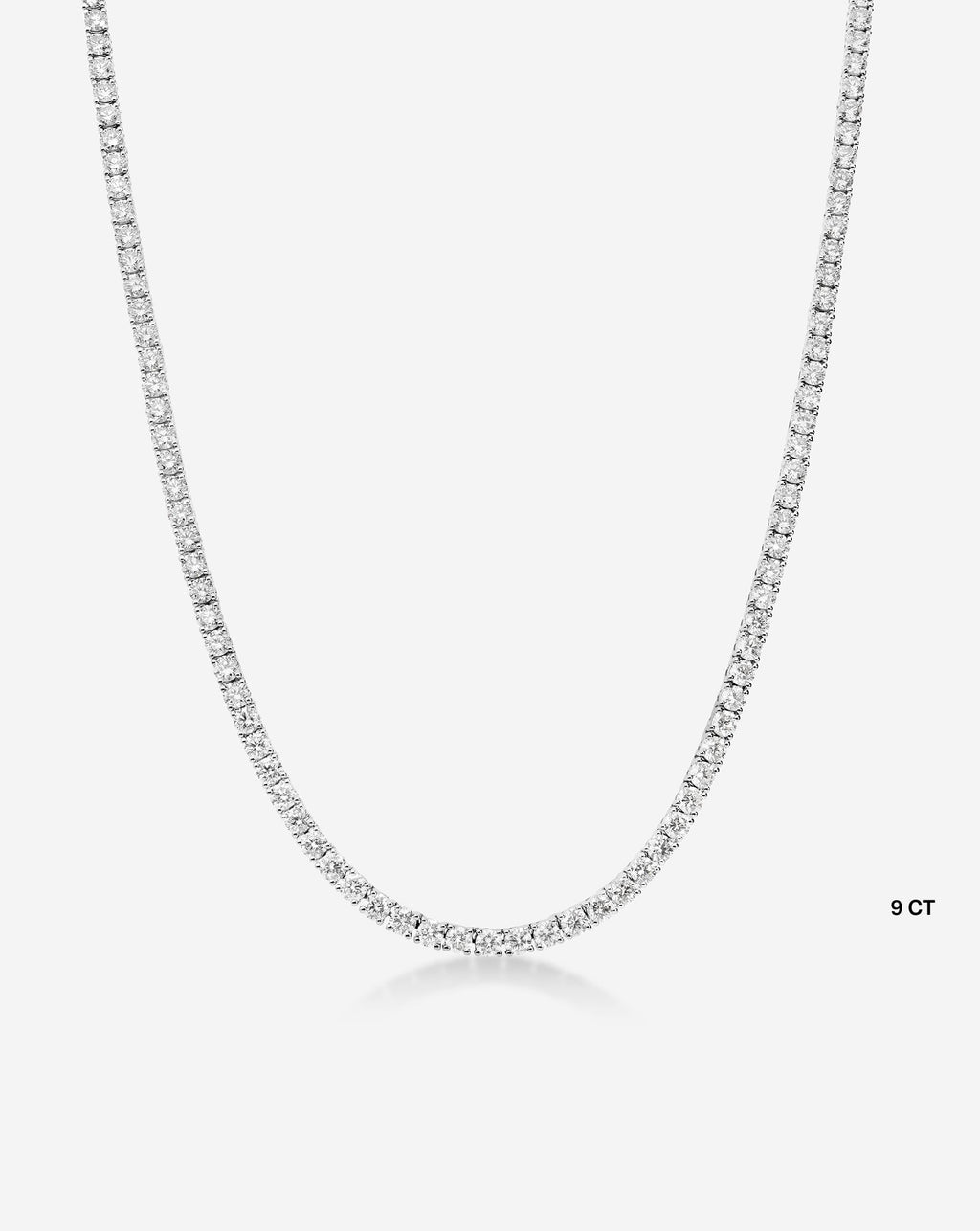 Classic Diamond Tennis Necklace