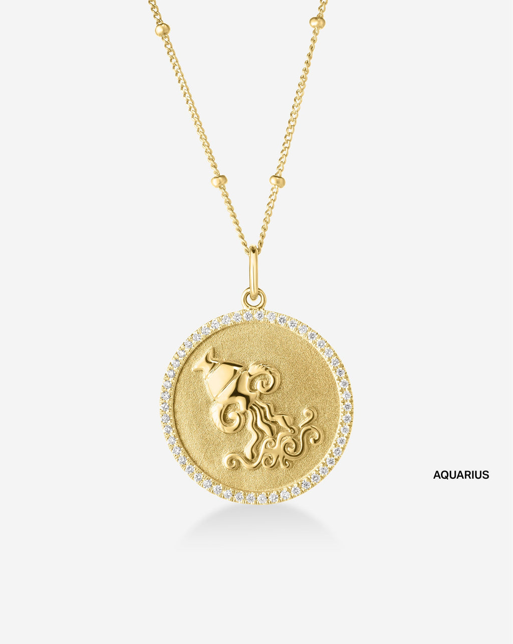 Zodiac Medallion Necklace