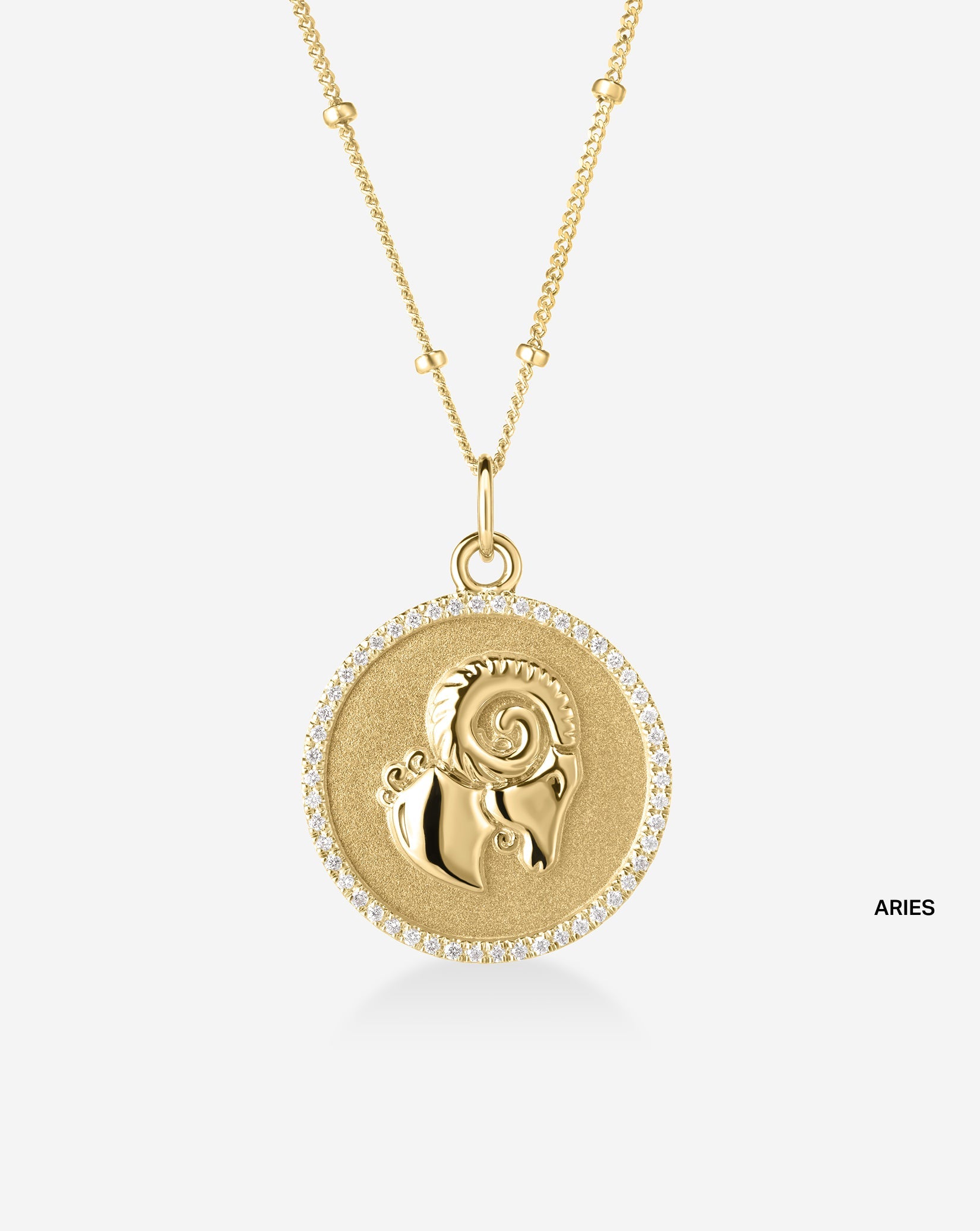Zodiac Medallion Necklace