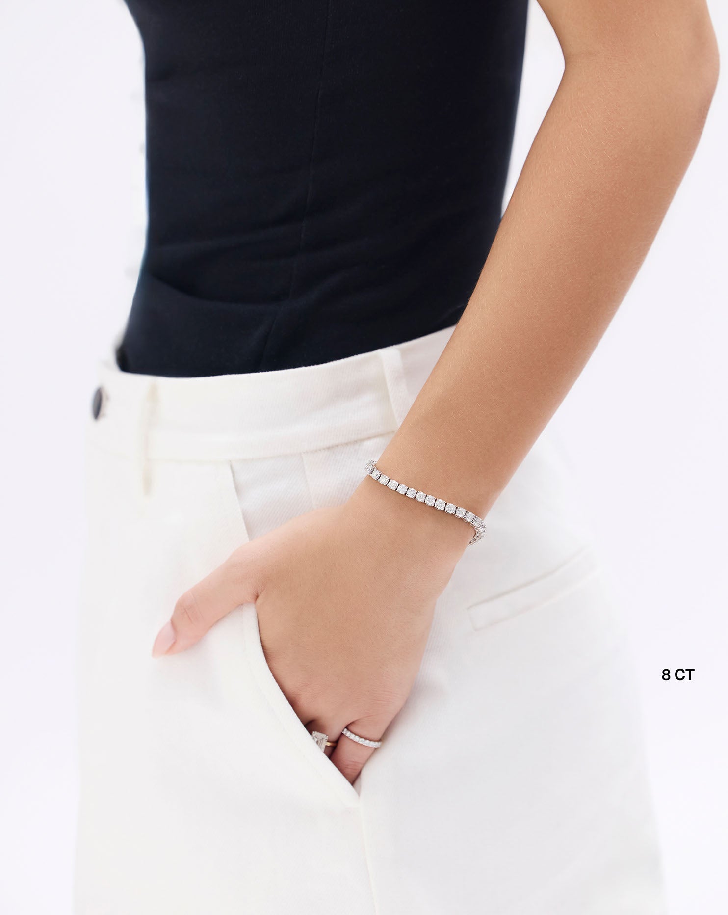 Classic Diamond Tennis Bracelet