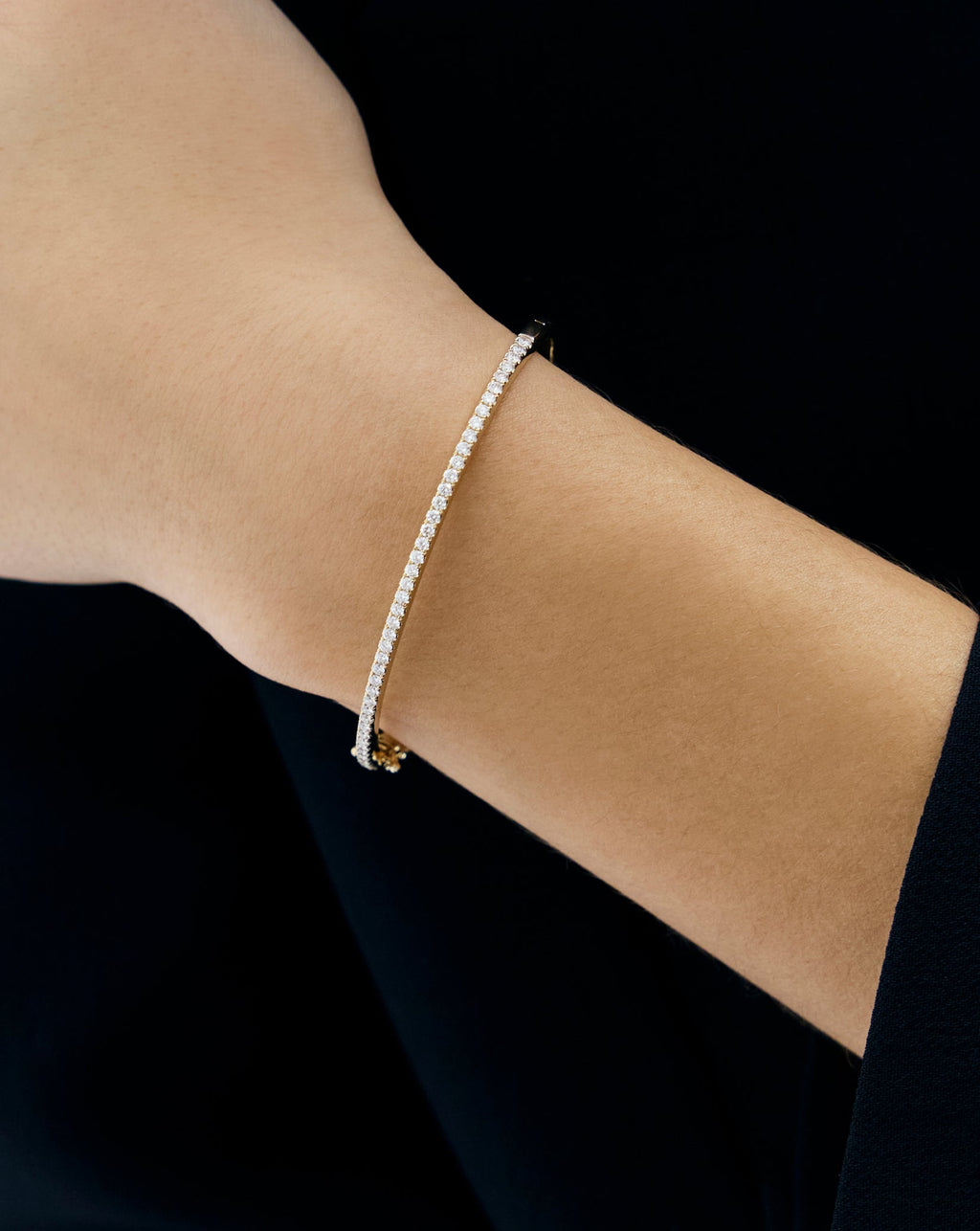 Classic Diamond Bangle
