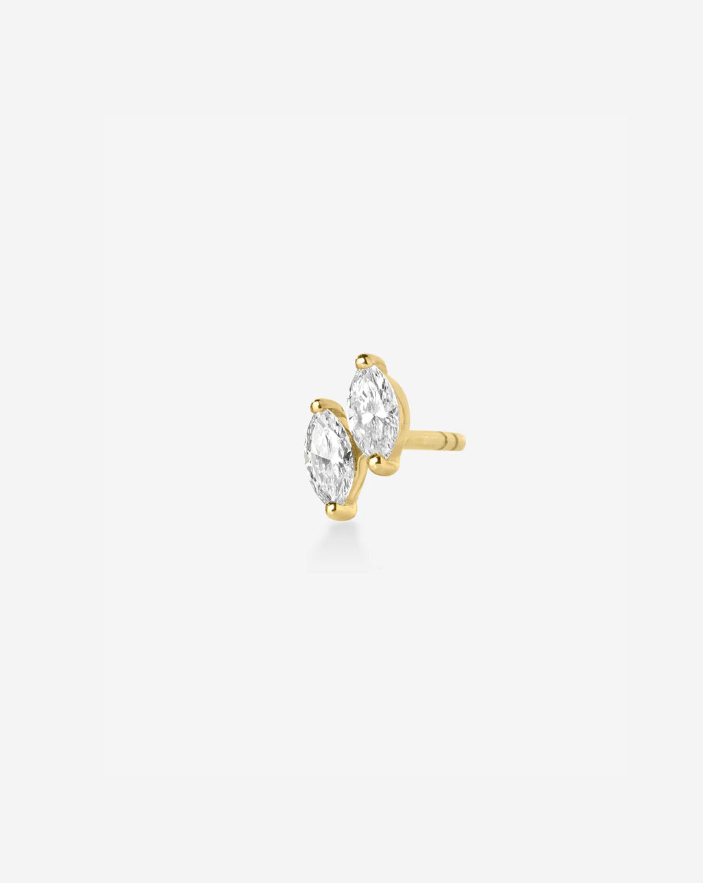 Double Marquise Lab Diamond Studs
