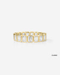 Emerald Bezel Band