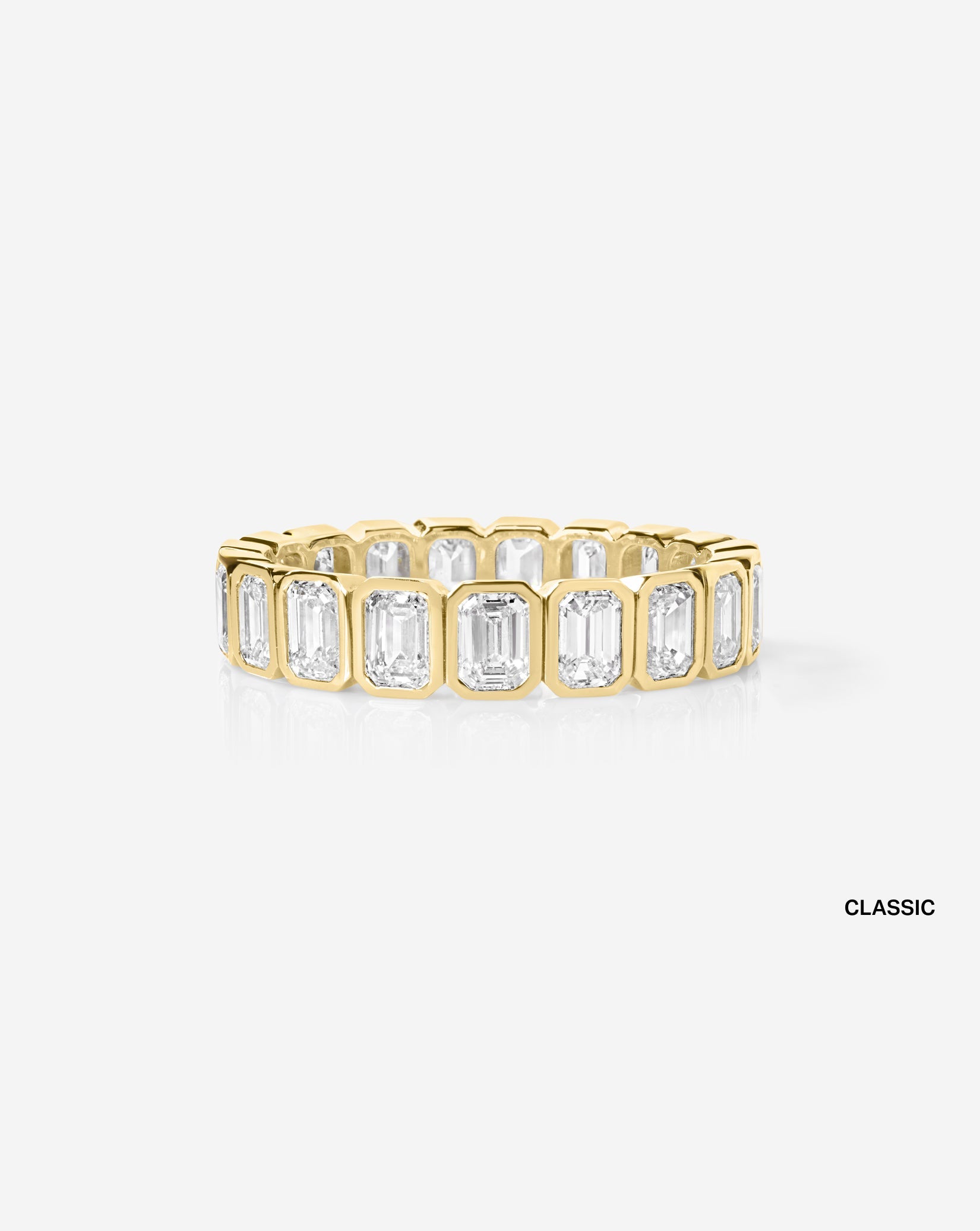 Emerald Bezel Band