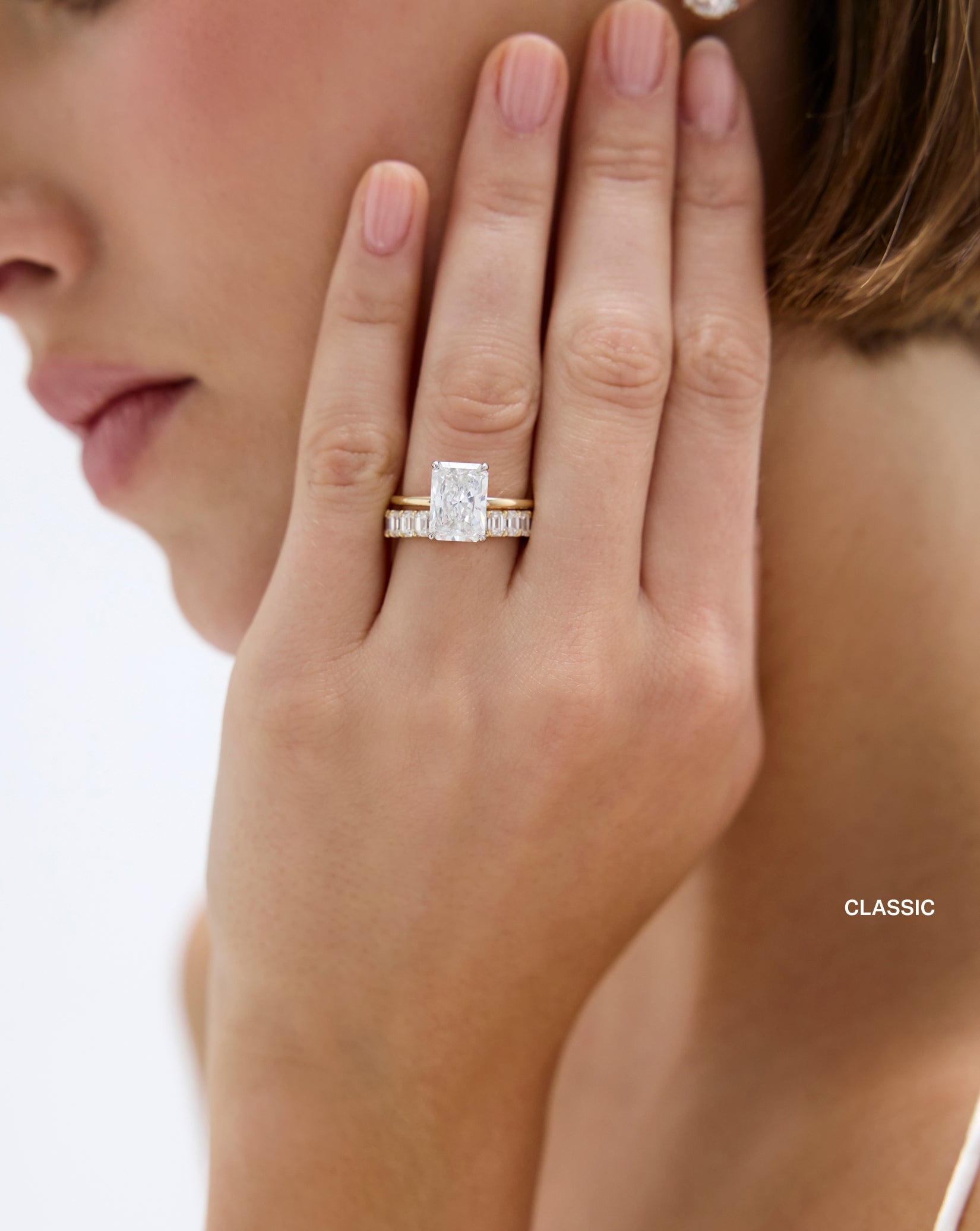 Emerald Diamond Eternity Band