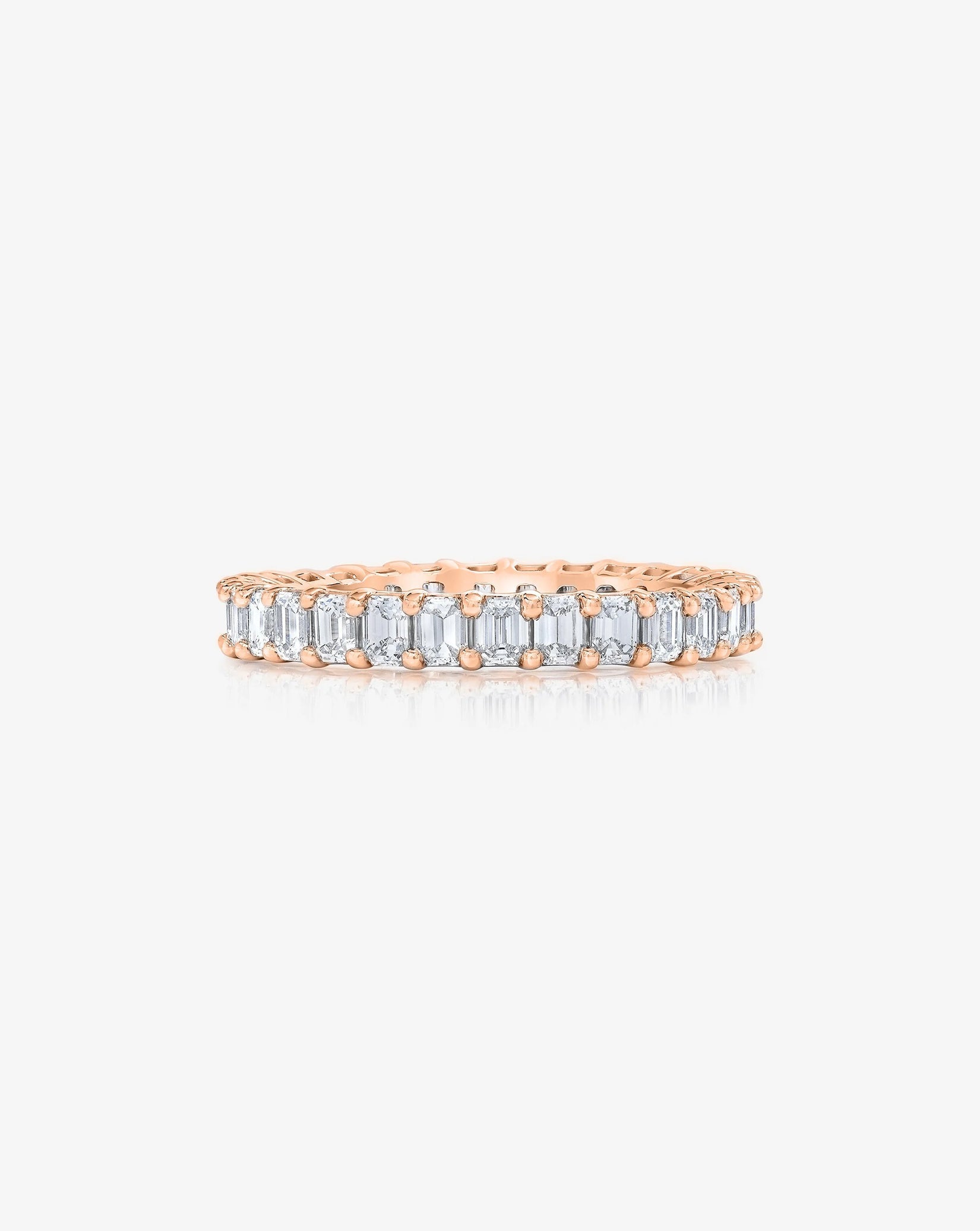Emerald Diamond Eternity Band