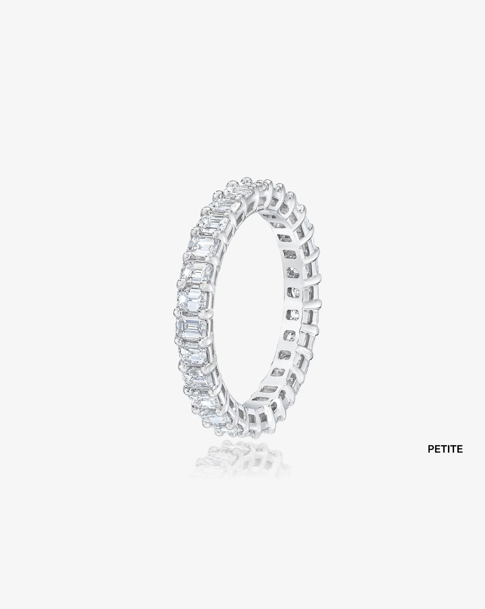 Emerald Diamond Eternity Band