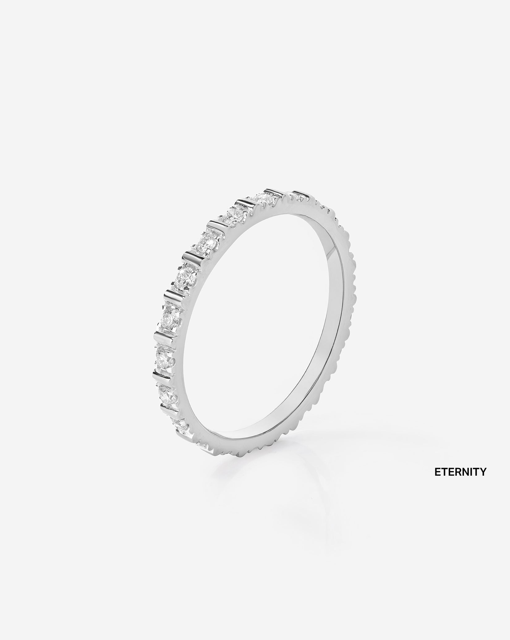 Fluted Diamond Band
