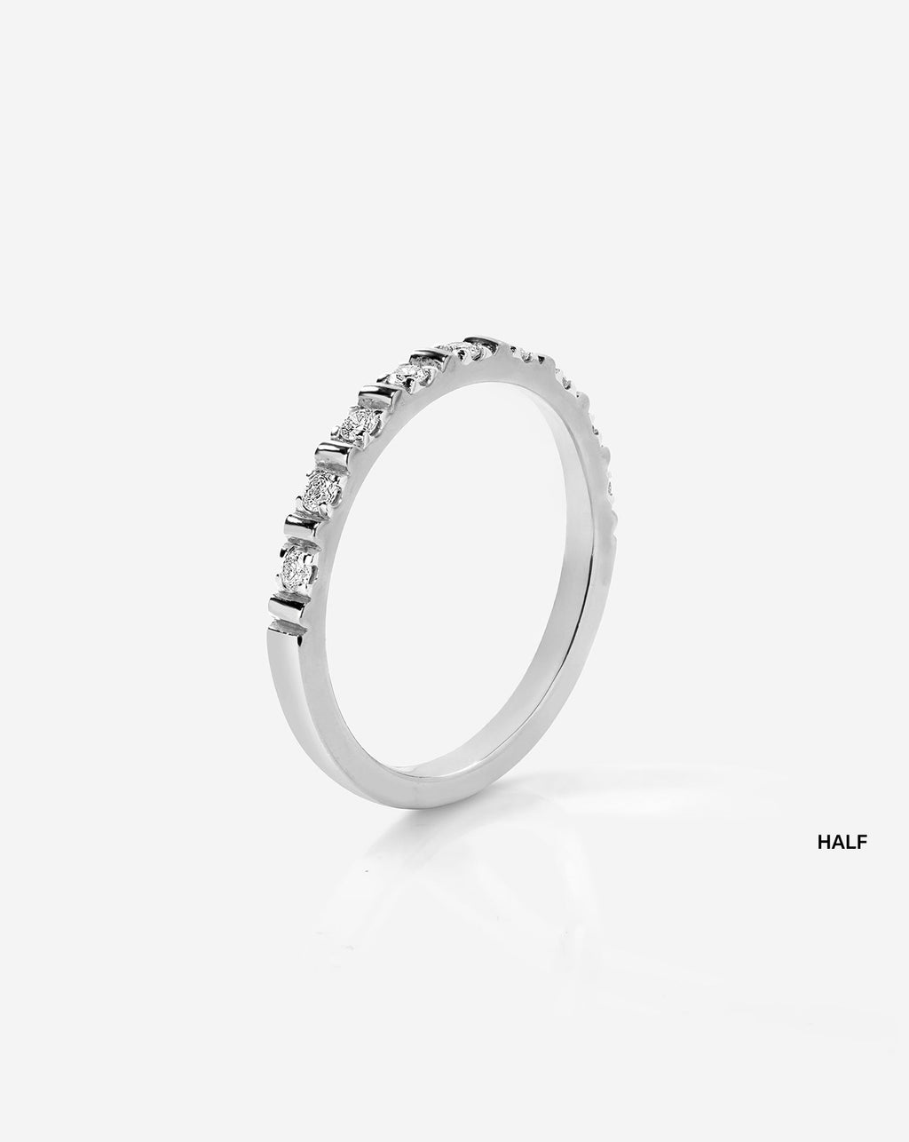 Fluted Diamond Band