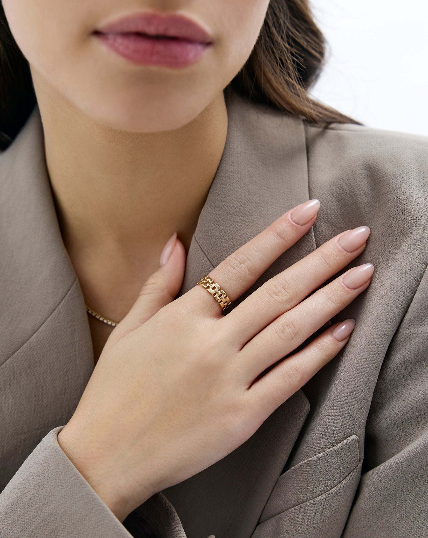 Golden Hour Chain Ring