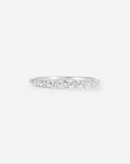 Graduated Single Prong Diamond Ring