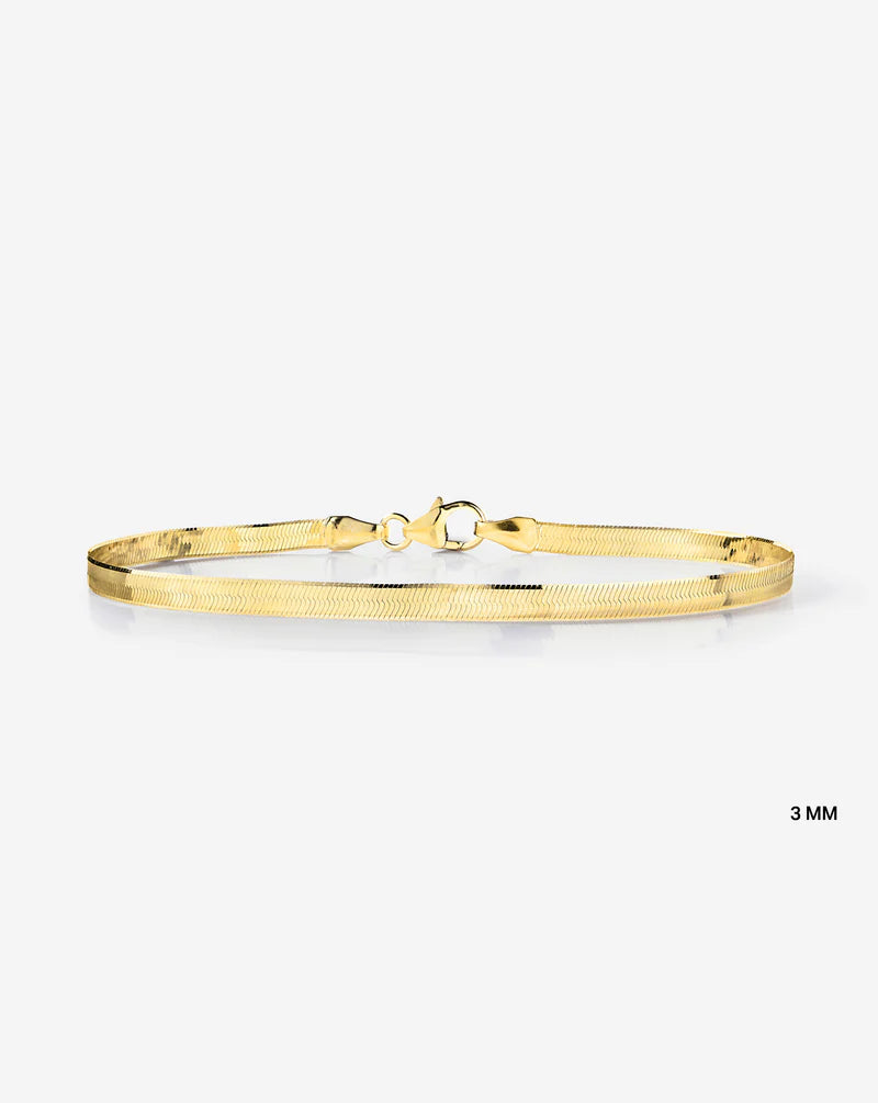 Herringbone Chain Bracelet