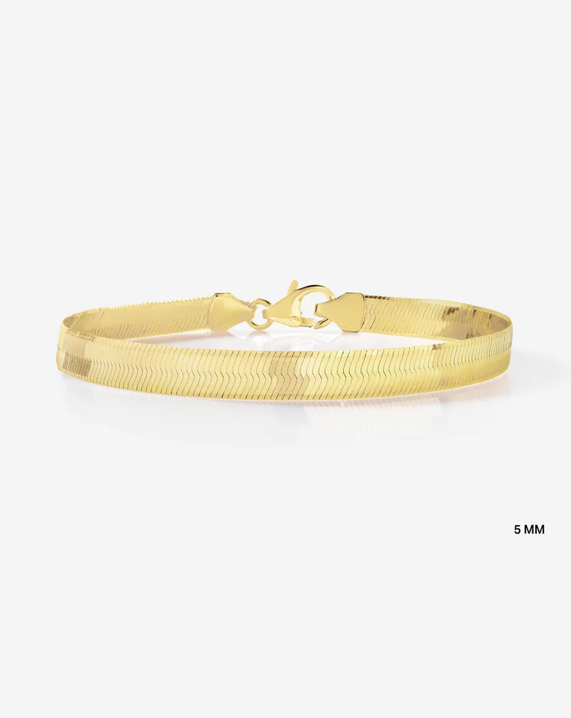 Herringbone Chain Bracelet