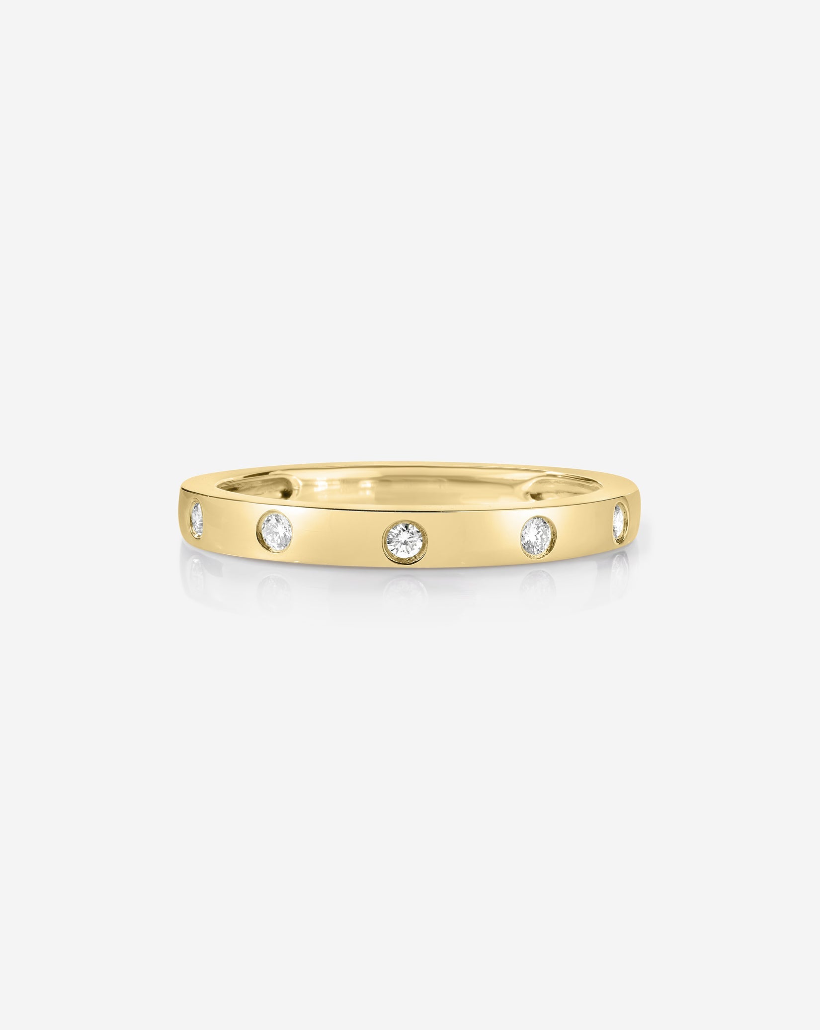 Inlay Diamond Ring