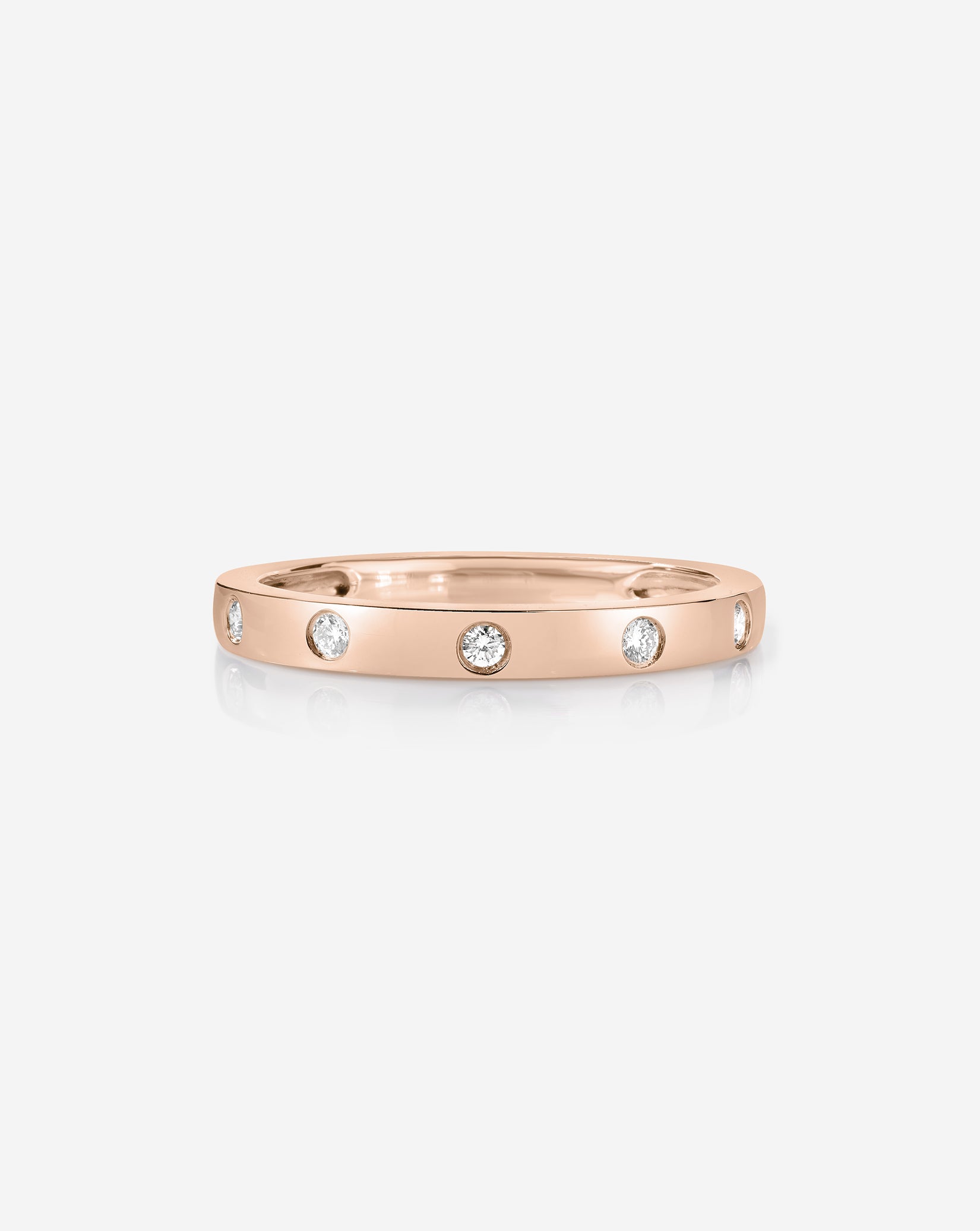 Inlay Diamond Ring