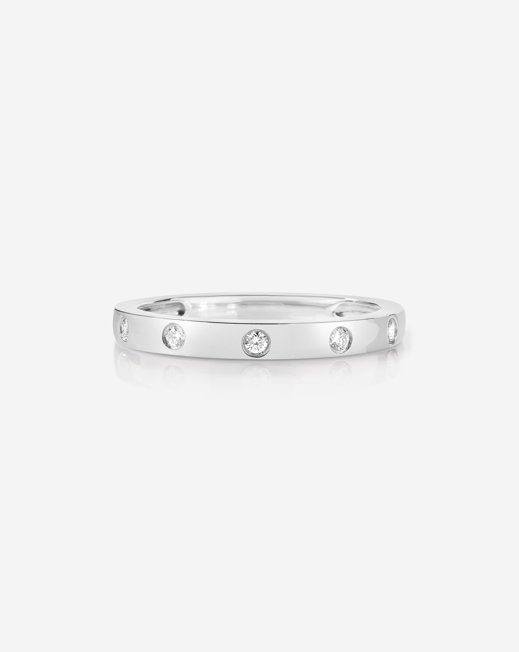 Inlay Diamond Ring