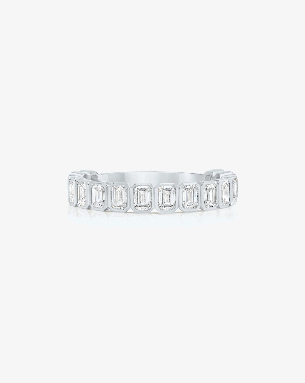 Emerald Bezel Band
