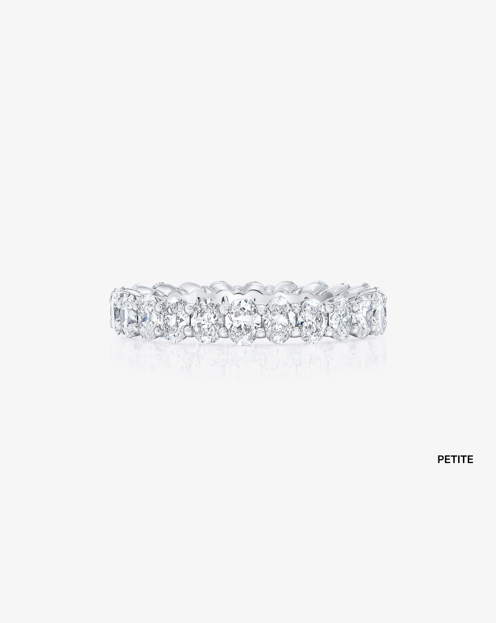 Oval Diamond Eternity Band