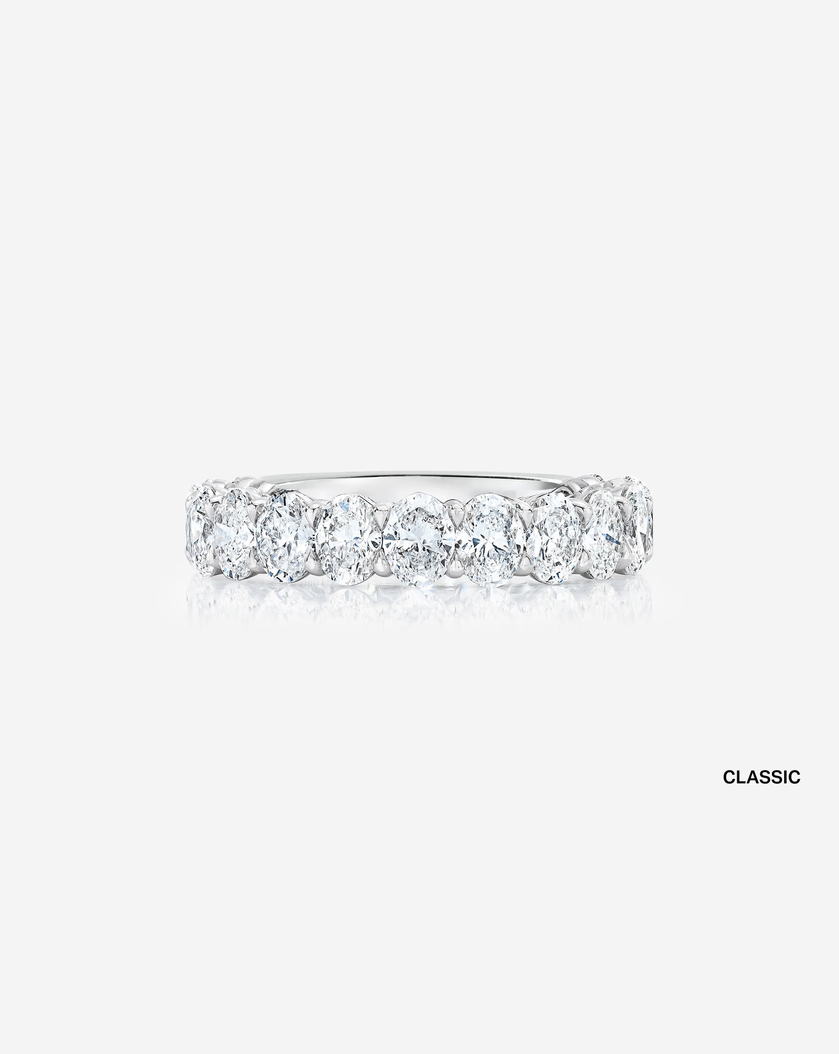 Oval Diamond Band