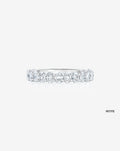 Oval 3/4 Diamond Band
