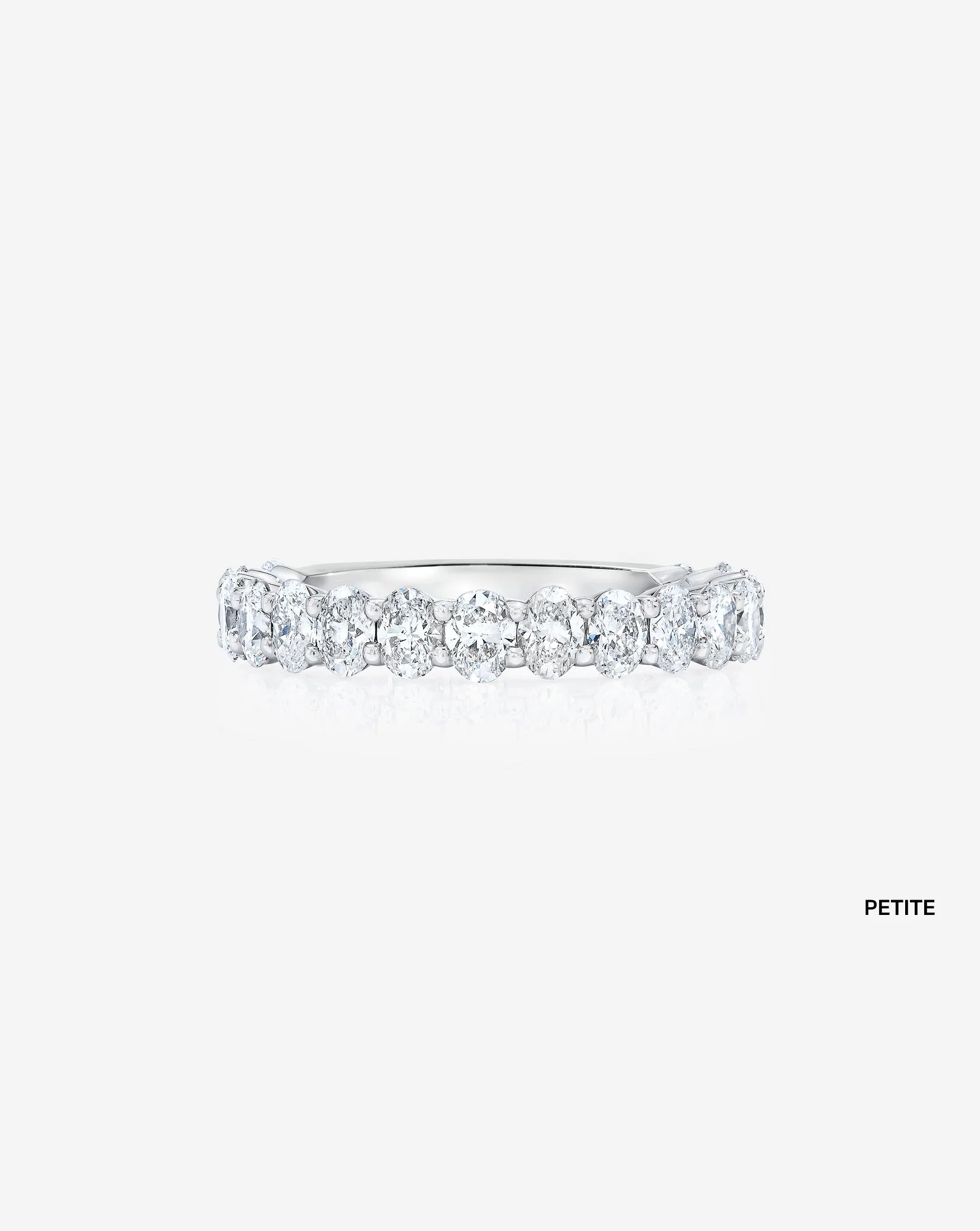 Oval 3/4 Diamond Band