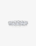Lab Diamond Sideways Oval Eternity Band