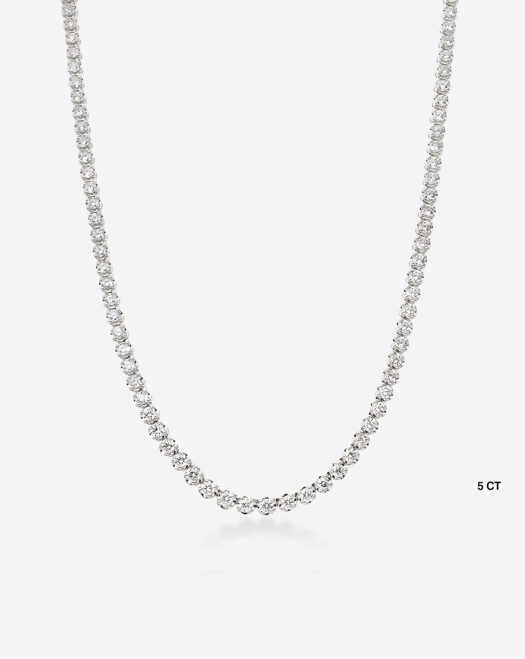 Luxe Diamond Tennis Necklace