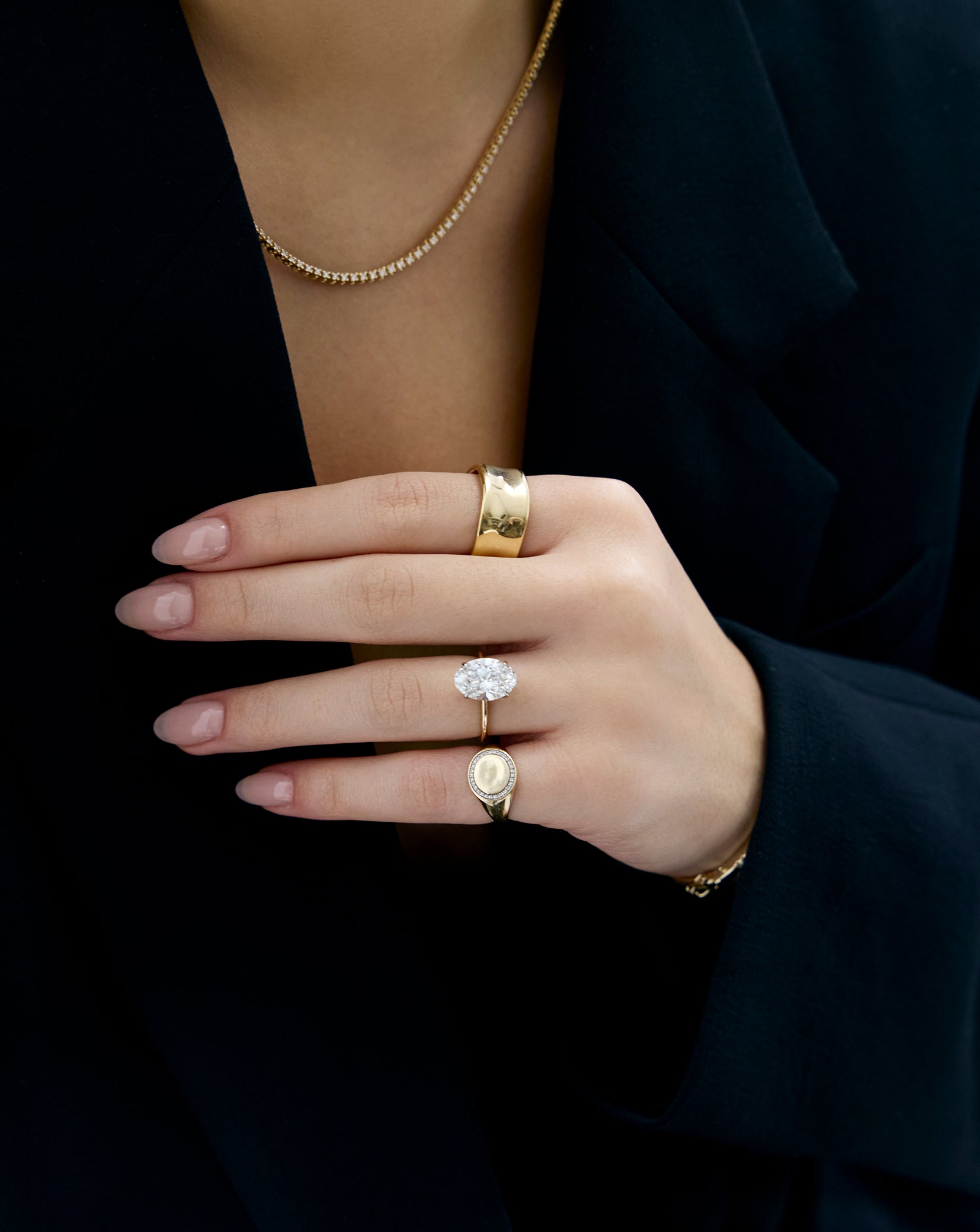 Liquid Gold Ring
