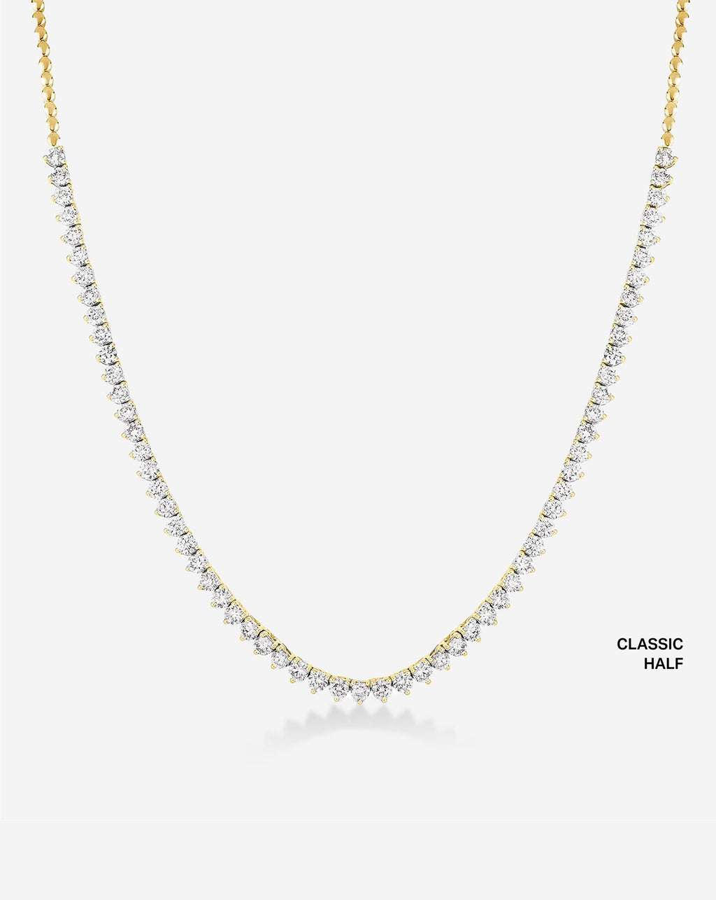 Martini Diamond Tennis Necklace