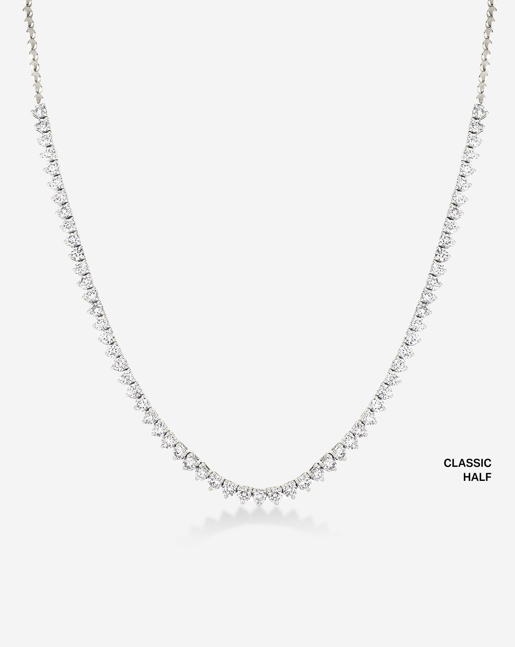 Martini Diamond Tennis Necklace