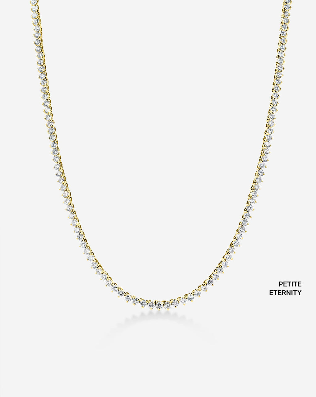 Martini Diamond Tennis Necklace