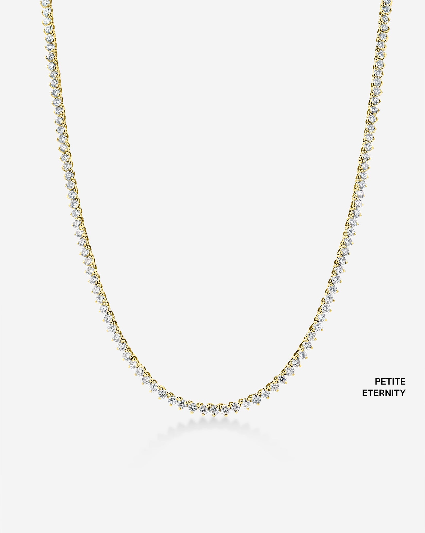 Martini Diamond Tennis Necklace