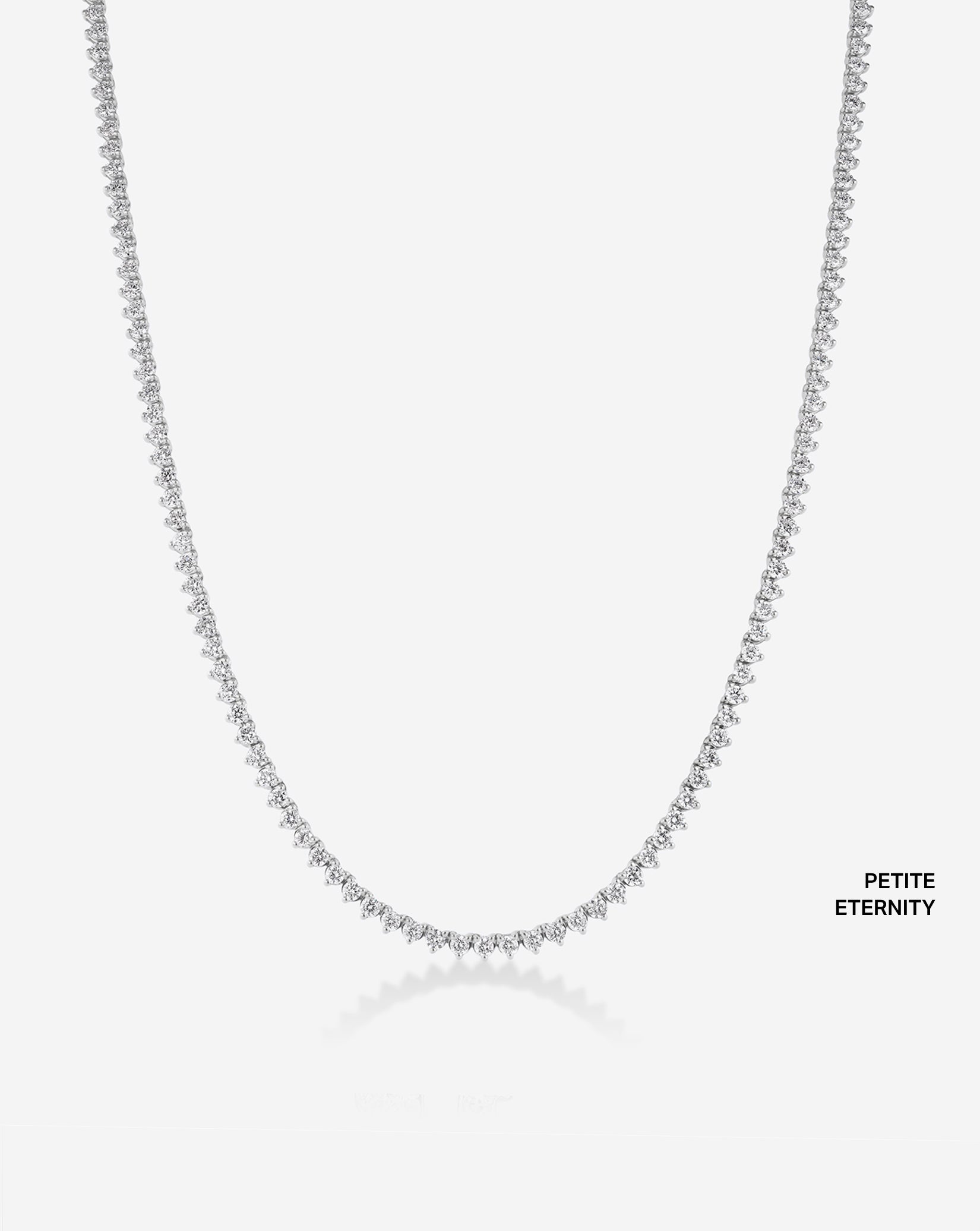 Martini Diamond Tennis Necklace