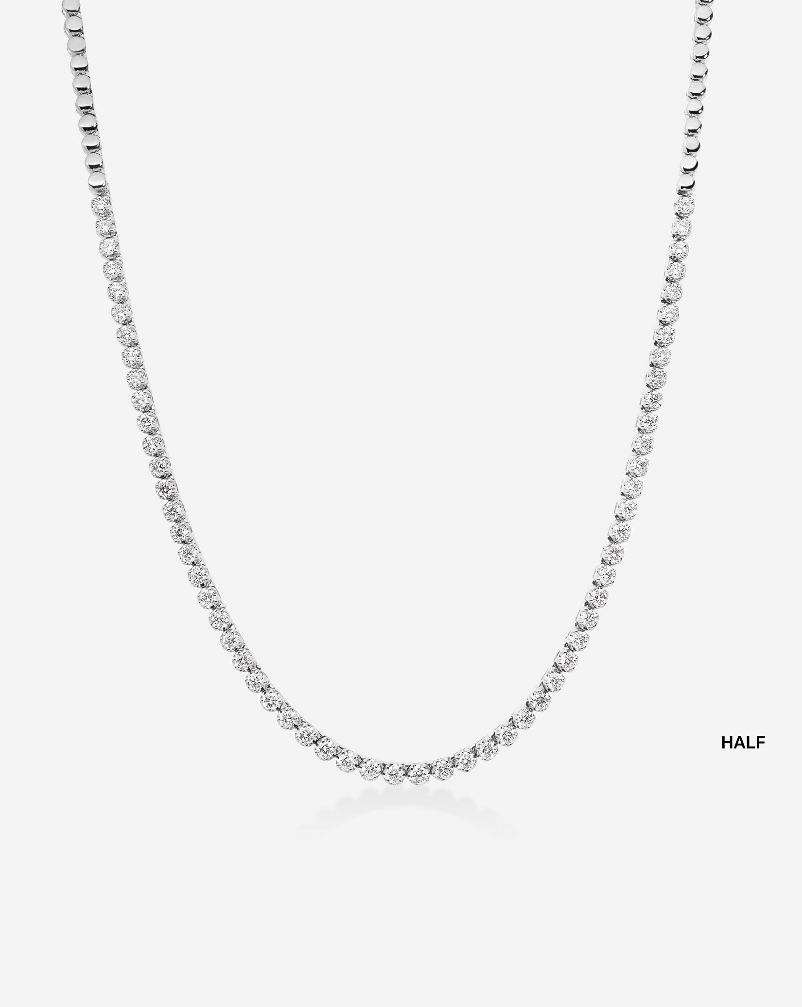 Mini Diamond Tennis Necklace