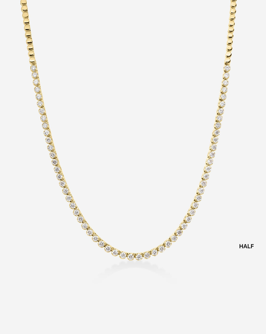 Mini Diamond Tennis Necklace