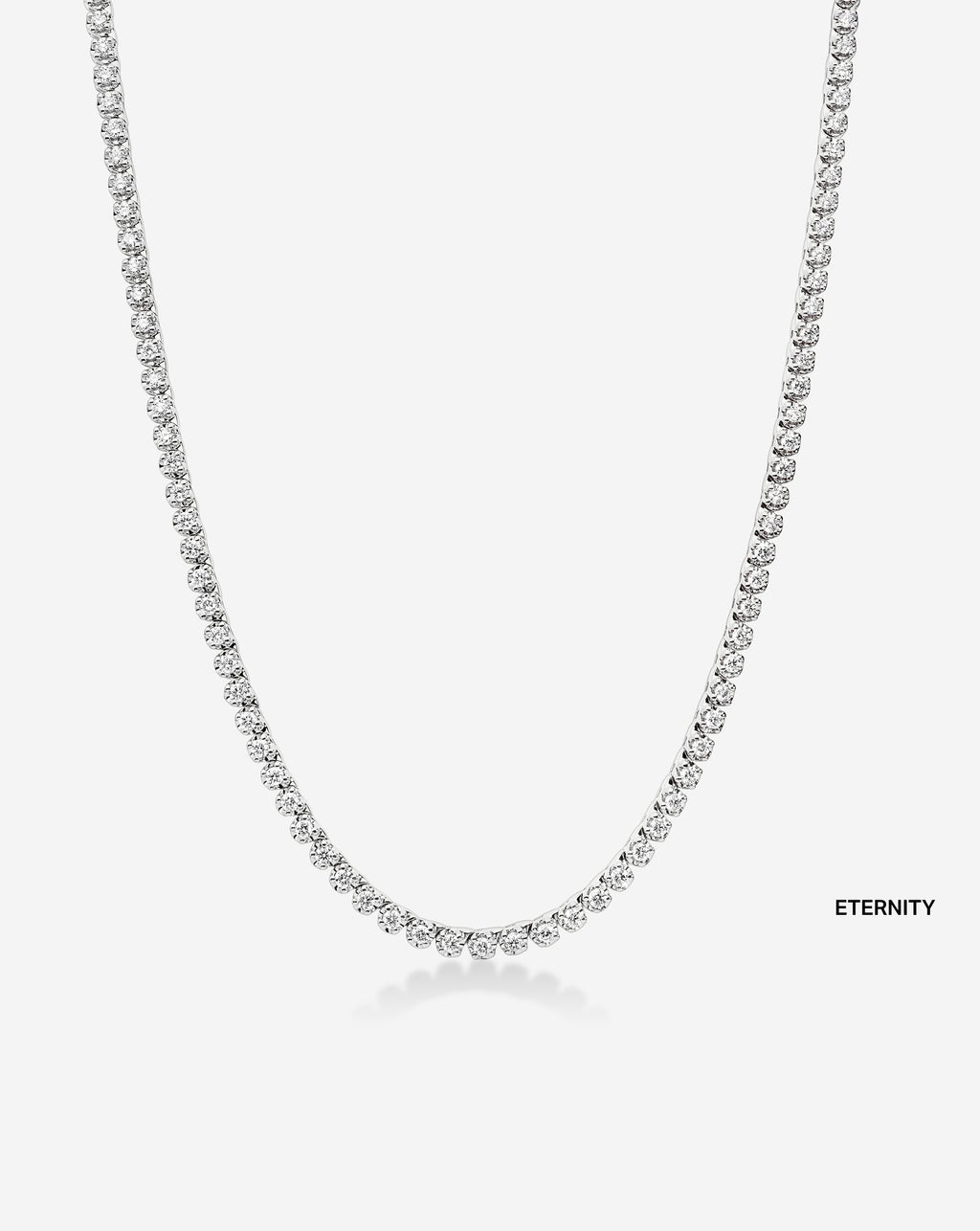 Mini Diamond Tennis Necklace