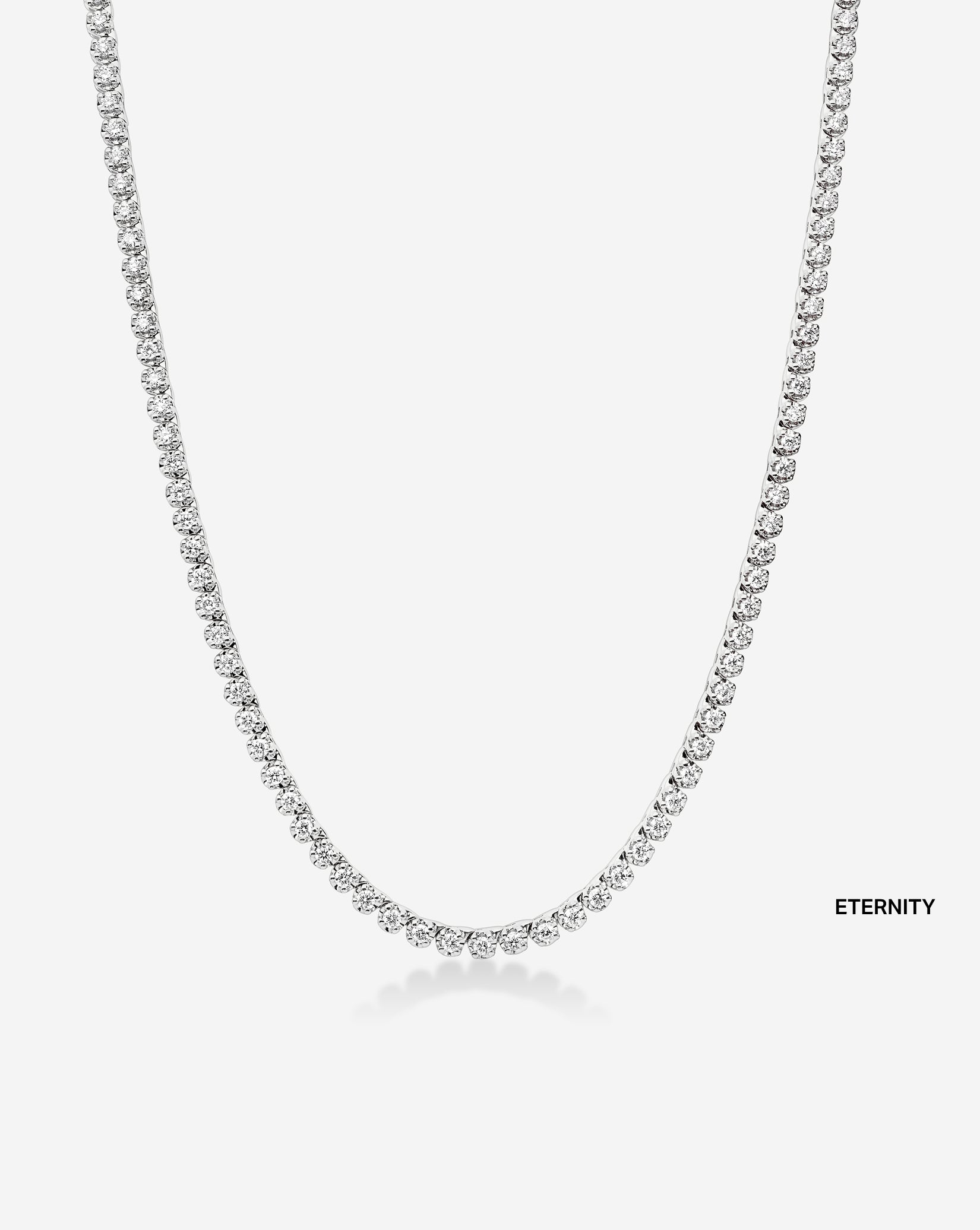 Mini Diamond Tennis Necklace