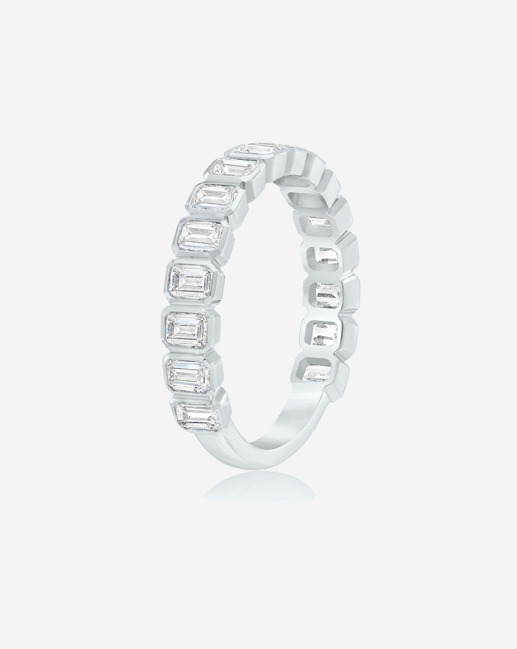 Emerald Bezel Band
