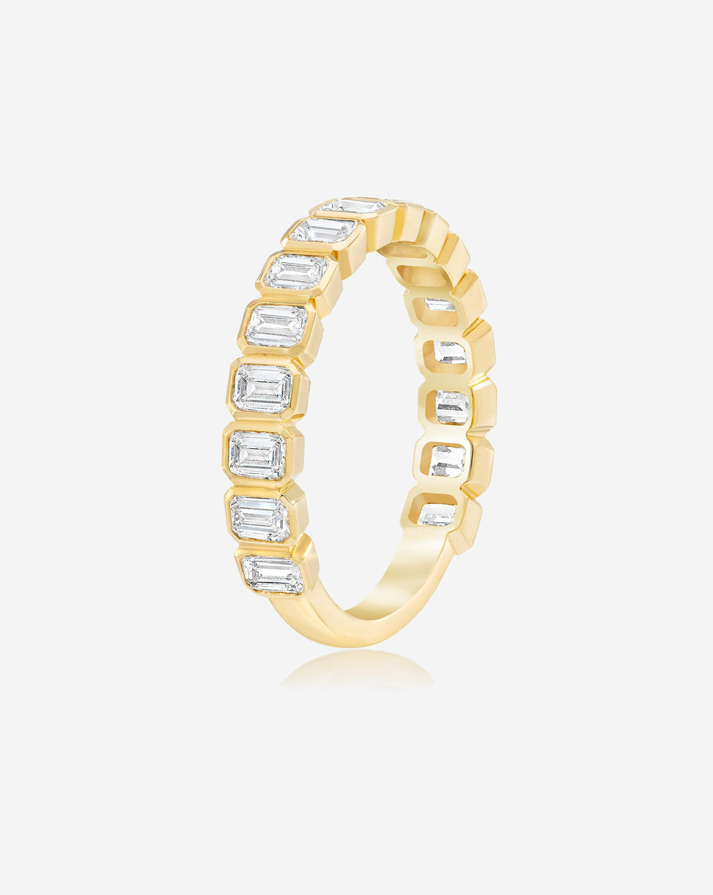 Emerald Bezel Band