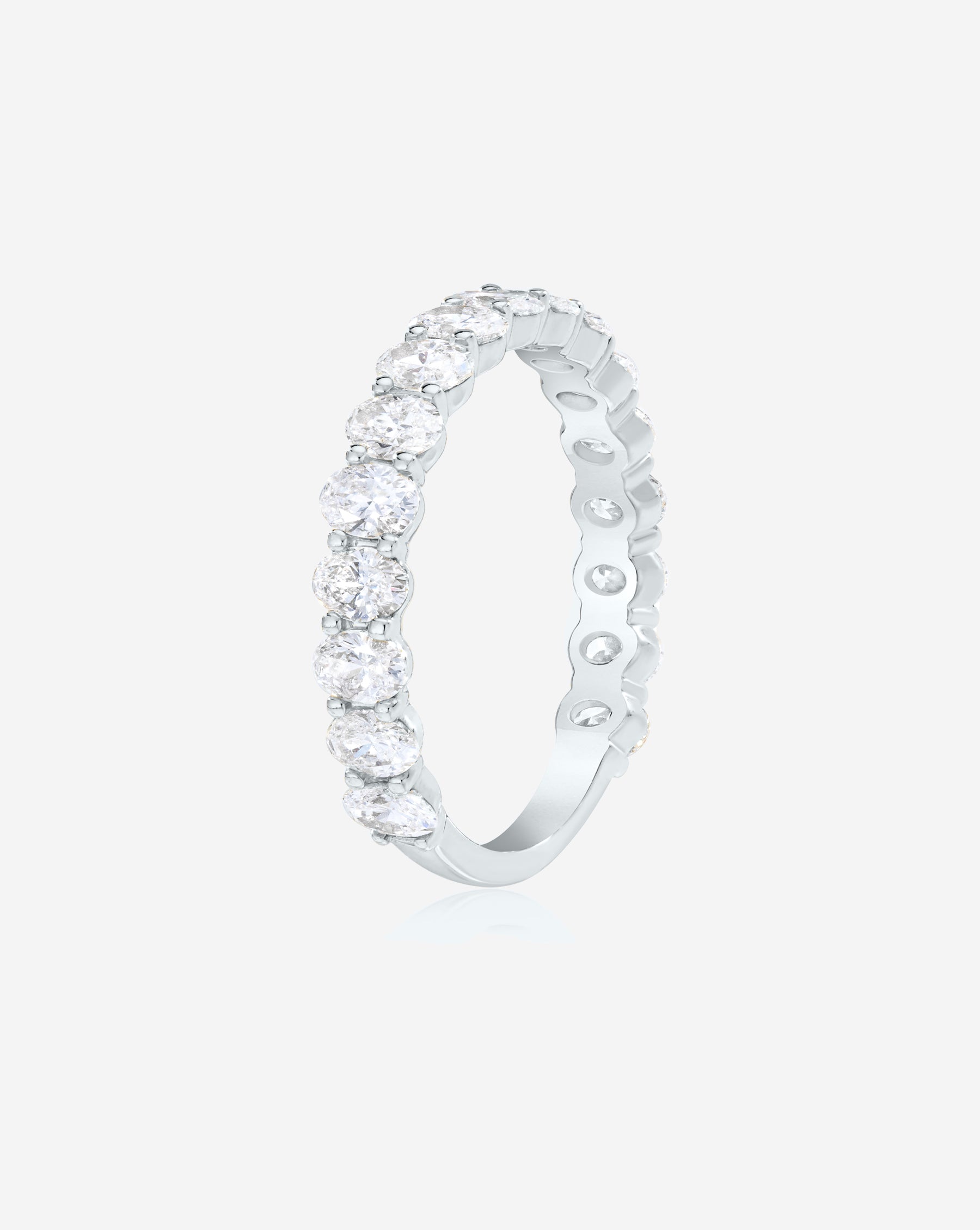 Oval Diamond Band