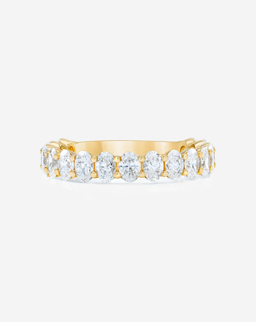 Oval Diamond Band