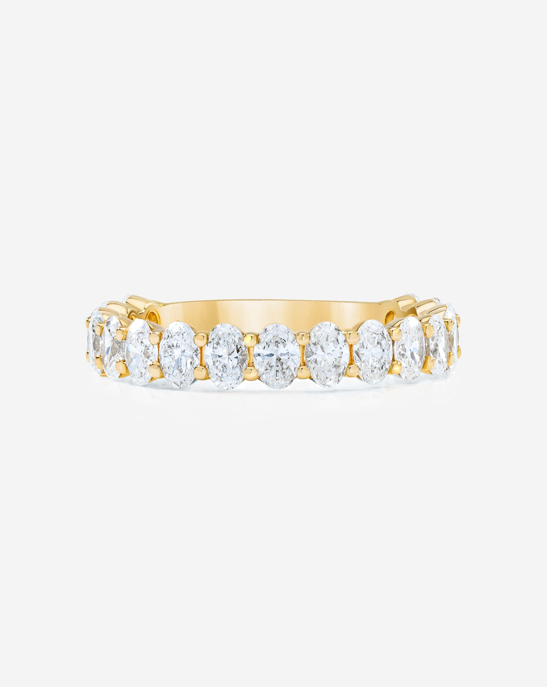 Oval Diamond Band