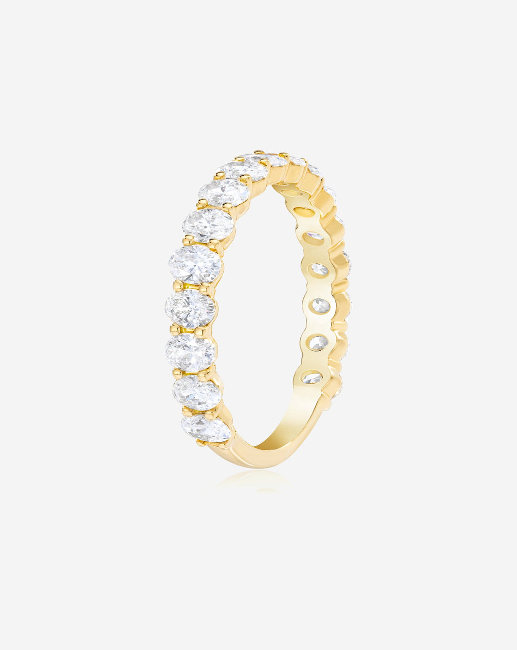 Oval Diamond Band