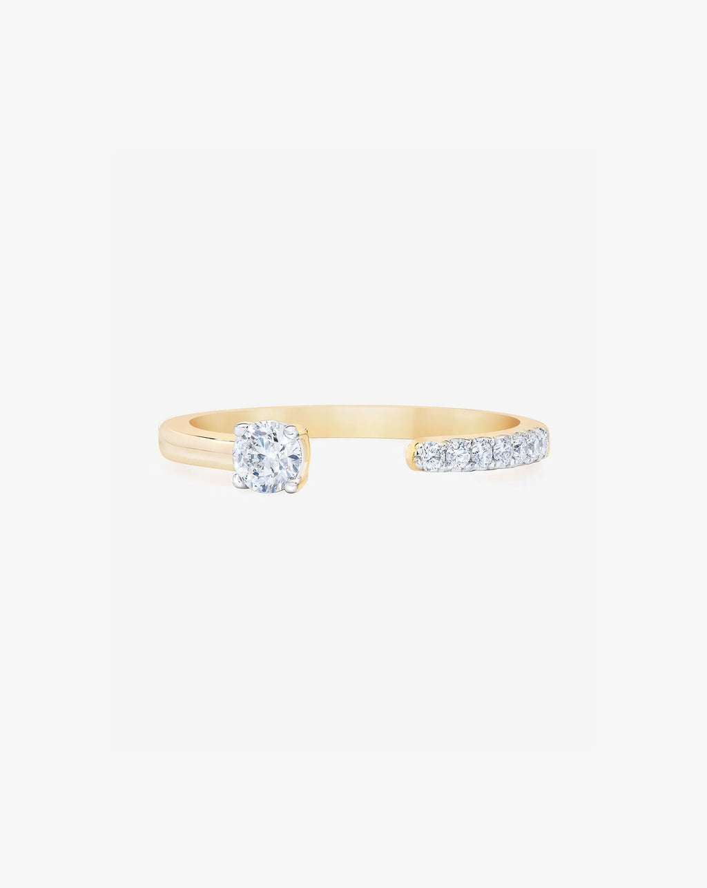 Open Round Diamond Band